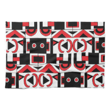 Modern Abstrakt Geometric Mönster