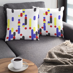 Modern Abstrakt Geometric Mönster Kudde
