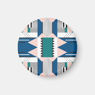 Modern Abstrakt: Geometric Seamless Stil Magnet