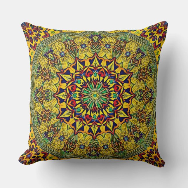 Modern Abstrakt Geometric Wall Art Kudde (Framsida)