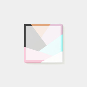 Modern abstrakt, geometrisk färg block mönster