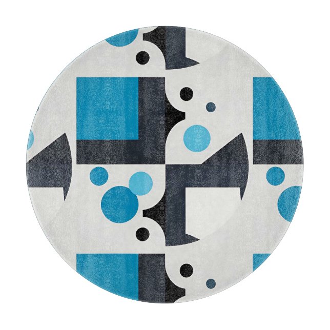 Modern Abstrakt Geometrisk Konst (Framsidan)