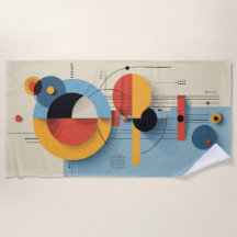 Modern Abstrakt Geometrisk Konstkomposition