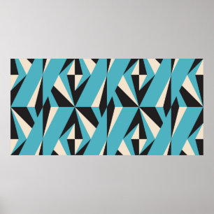 Modern abstrakt, geometrisk sömlös mönster med tr poster