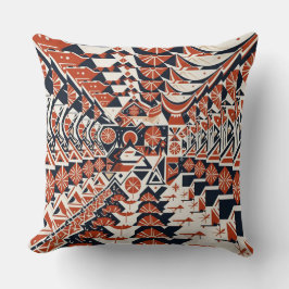 Modern abstrakt geometrisk ytdesign 1269 kudde