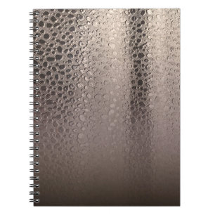 Modern Abstrakt Glamour Silver Rosa Rosa Guld Anteckningsbok