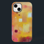 Modern Abstrakt Gult<br><div class="desc">En contemporary modern abstrakt vattenfärgsmålning på varm höst eller höst färger. Gult,  rosa,  orange och grädde. Originalkonst av Nic Squirrell.</div>