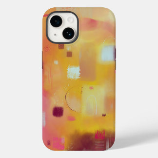 Modern Abstrakt Gult