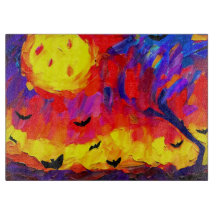 Modern Abstrakt Halloween Natt