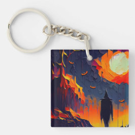 Modern Abstrakt Halloween Natt