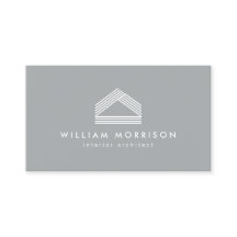 Modern Abstrakt Home Logotyp Grått