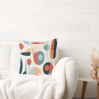 Modern Abstrakt i det feta medelårhundradet Kudde