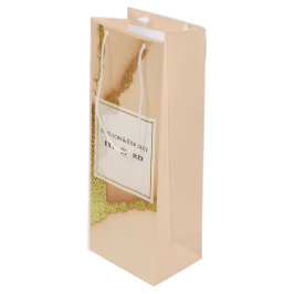 Modern Abstrakt i koraller 🌸 Inky Oil Bröllop