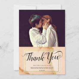 Modern Abstrakt i koraller 💡 Inky Oil Bröllop Inbjudningar