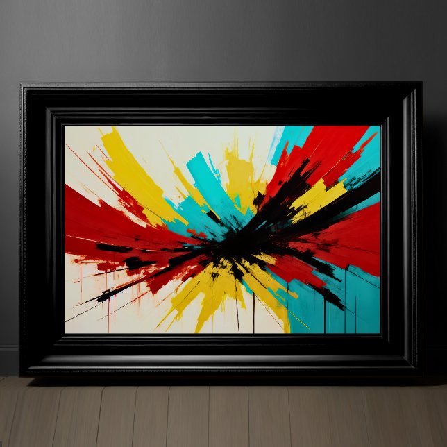 Modern Abstrakt Impressionism - minimalism 3:2 Poster (Skapare uppladdad)