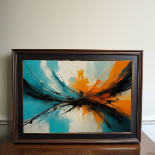 Modern Abstrakt Impressionism - minimalism 3:2 Poster