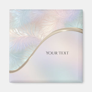 Modern Abstrakt Iridescent Magnet