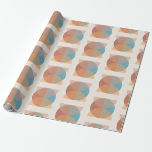 Modern Abstrakt Jordens tonåringar Geometric Water Presentpapper