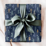 Modern Abstrakt Julgran Winter Snö Blue Presentpapper<br><div class="desc">Den moderna Abstrakten Julgran Winter Blue Helgdag Mönster Wrapping Papper Gift Wrap har en mönster av abstrakt Snö i blått vitt och Julgranar i blå bakgrund. Perfekt för presenter som täcker in julklappar och helgdag. Skapat av Evco Studio www.zazzle.com/store/evcostudio</div>