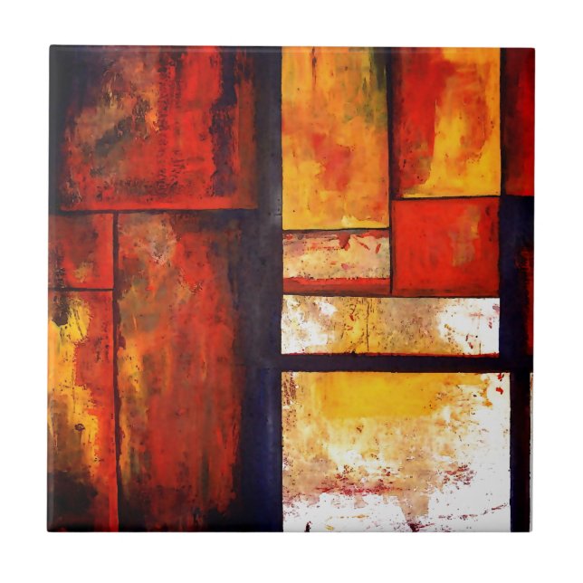 Modern Abstrakt Kakelplatta (Framsidan)