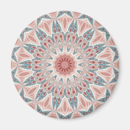 Modern Abstrakt Kaleidoscope Mandala Fractal Art Magnet