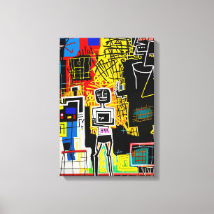 modern abstrakt kanvastryck contemporary art