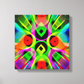 Modern abstrakt konst canvastryck