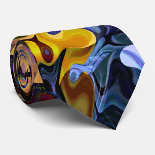 Modern Abstrakt konst i Wonderland Slips