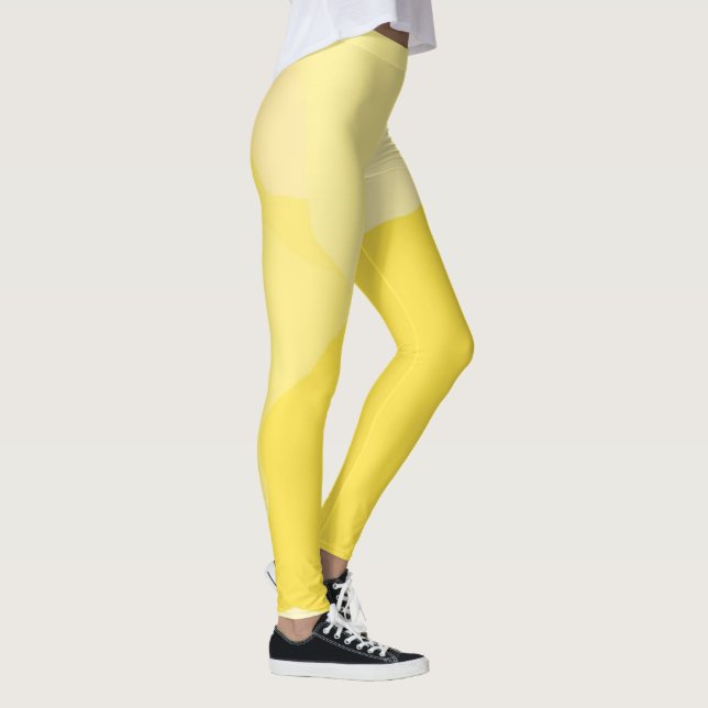 modern abstrakt konst leggings (Höger)
