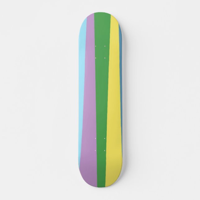 modern abstrakt konst mini skateboard bräda 18,5 cm (Framsida)