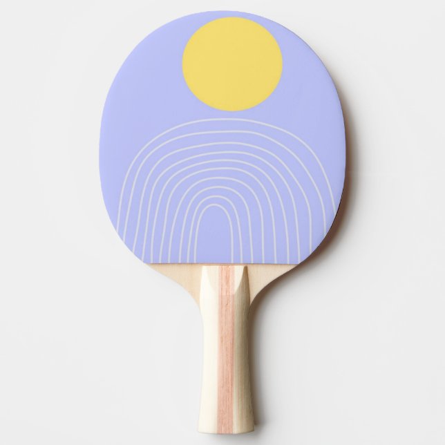 modern abstrakt konst pingisracket (Framsidan)