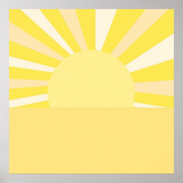 modern abstrakt konst poster (Framsidan)