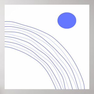 modern abstrakt konst poster