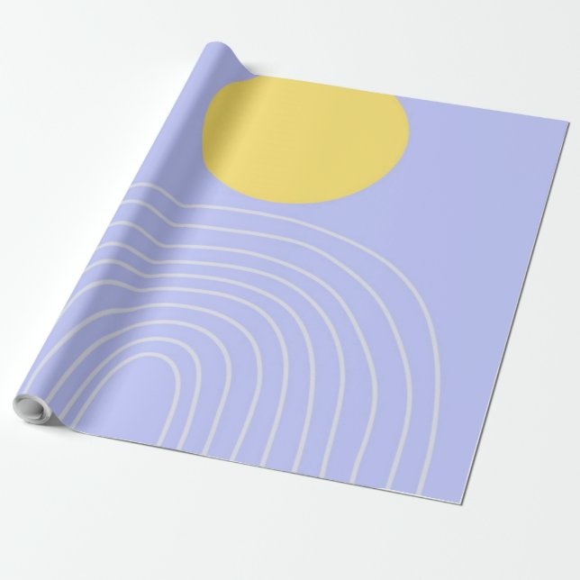 modern abstrakt konst presentpapper (Utrullad)