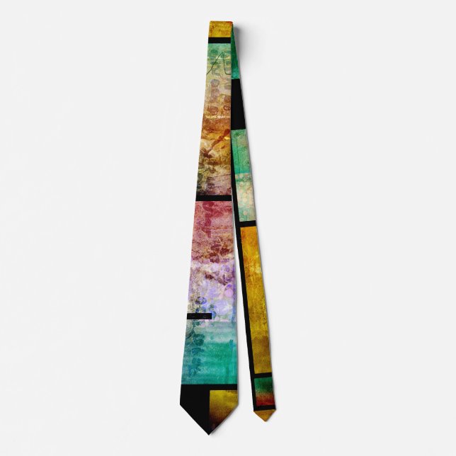 Modern abstrakt konst slips (Framsida)