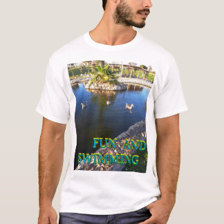 Modern Abstrakt Konst T-Shirt Kreativ Grafisk Stil