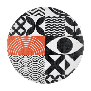 Modern Abstrakt: Konstgjord designarbetsyta.