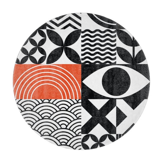 Modern Abstrakt: Konstgjord designarbetsyta. (Framsidan)