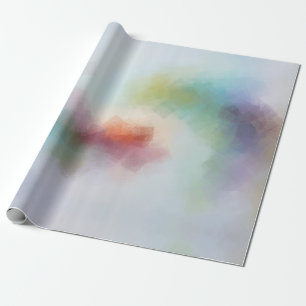 Modern abstrakt konstnärlig elegant färgrik design presentpapper