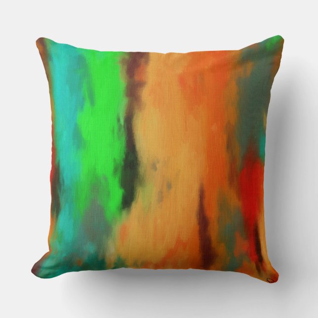 Modern Abstrakt Kuddöverdrag Kudde (Framsida)