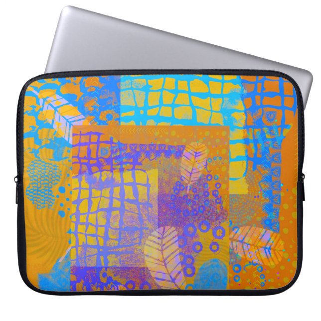 Modern Abstrakt Laptop sleeve (Framsidan)