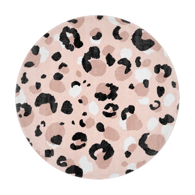 Modern Abstrakt Leopard Animal Print (Framsidan)