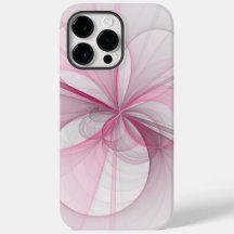 Modern Abstrakt Ljus rosa Grått Fractal Design