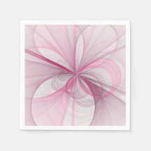 Modern Abstrakt Ljus rosa Grått Fractal Design
