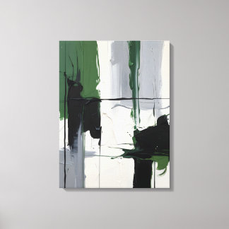 Modern Abstrakt Målning Canvastryck