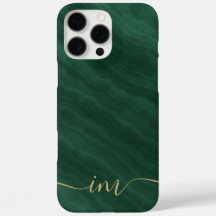 Modern Abstrakt Marble Design med Initialer & Namn