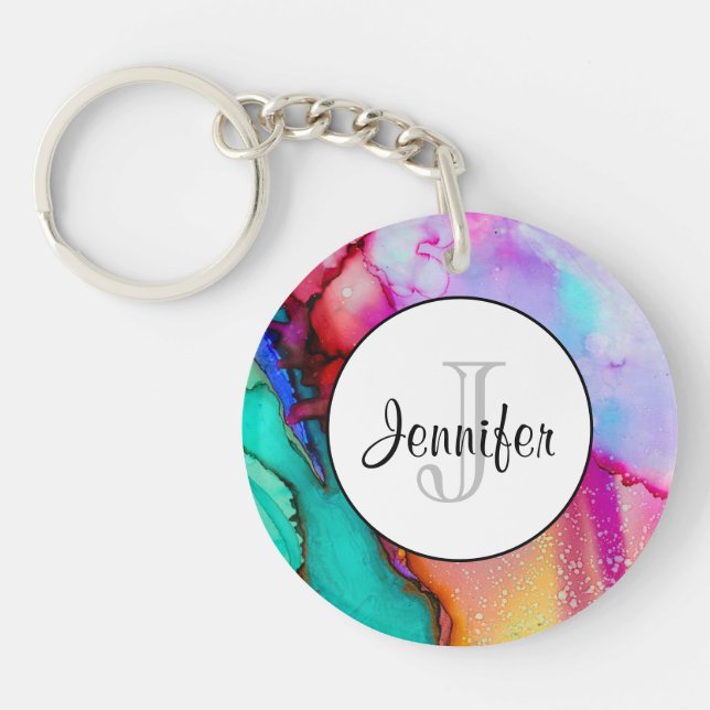 Modern Abstrakt Marble Watercolor Design (Framsidan)