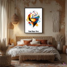 Modern Abstrakt Minimalistisk Motiverande Kaffekop