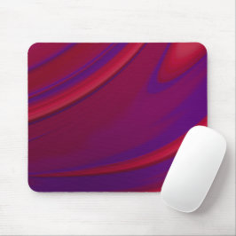 Modern Abstrakt - minimalistisk Red Lila Swirl Musmatta