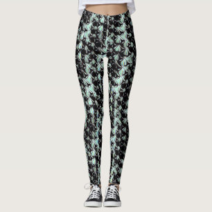 Modern abstrakt mönster 1187 - Lagstiftning Leggings